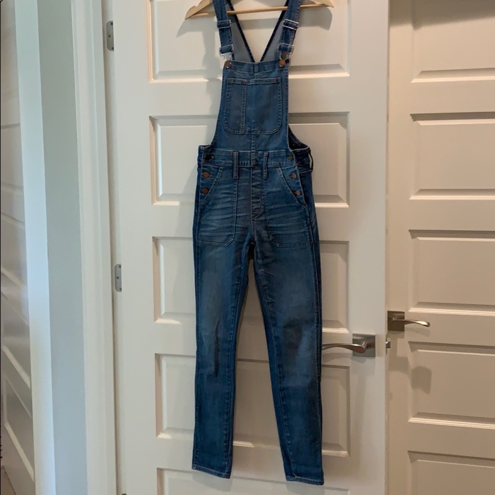 Madewell Skinny Leg Overalls